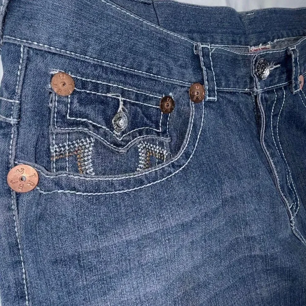 Vintage True Religion GUC Early 2000s Joey Super T Mens Grunge Jeans USA 40x34